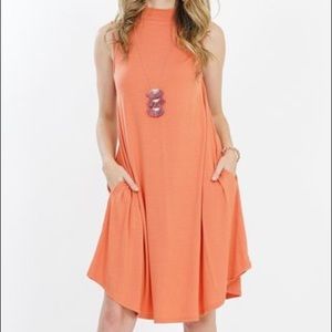 🆕 Swing Shift Dress with Pockets